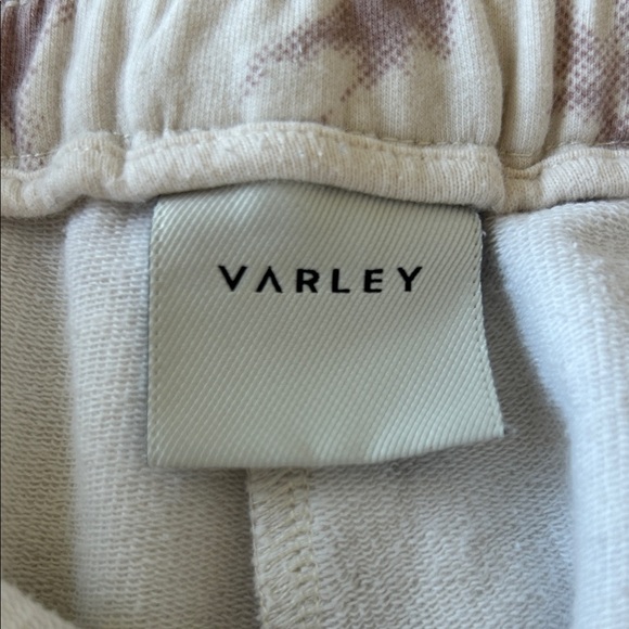 Varley Cream and Rose French Terry Joggers - Picture 4 of 6